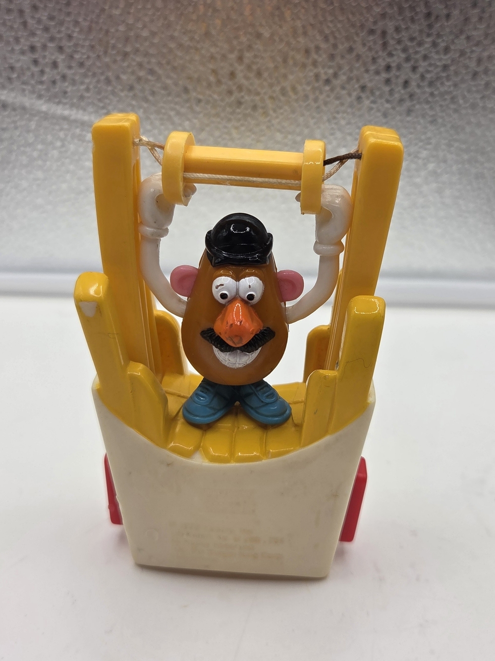 Vintage 1998 Mr. Potato HeadToy Fry Flyer Hasbro Trapeze